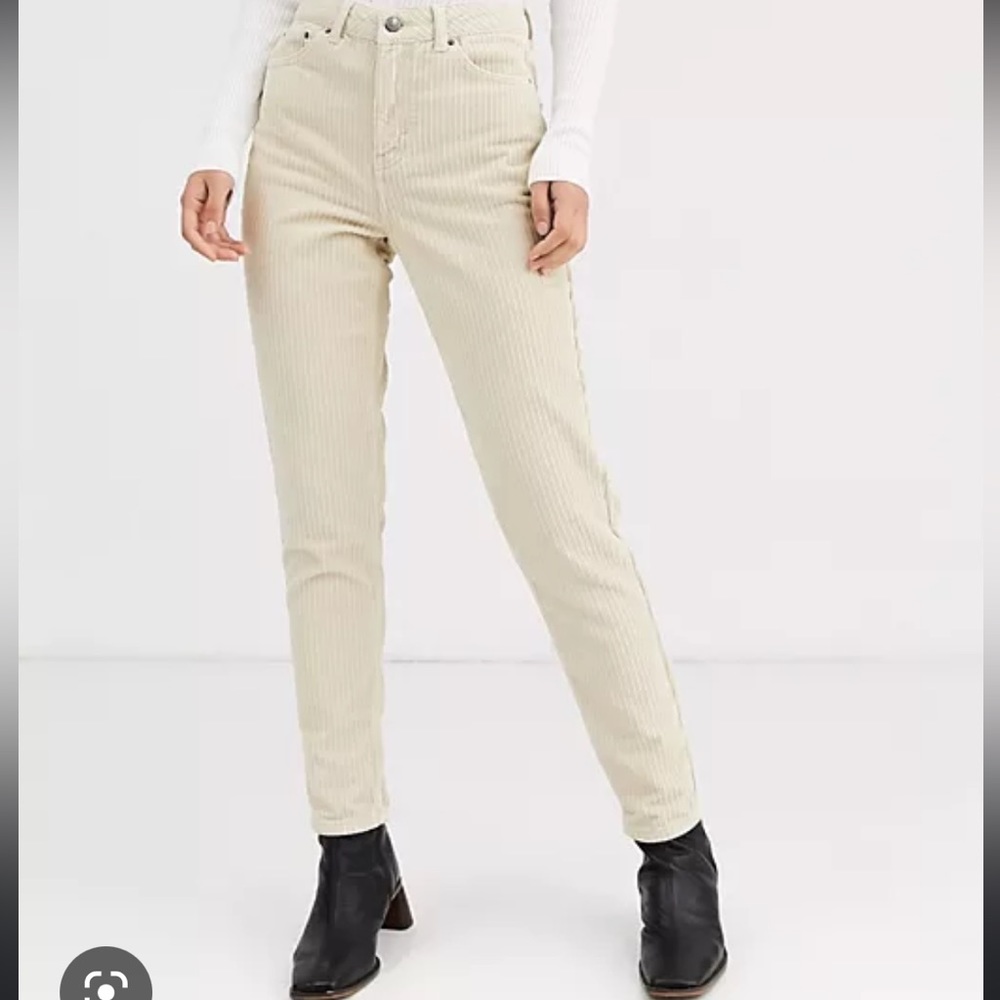 Topshop Mom Corduroy Pants